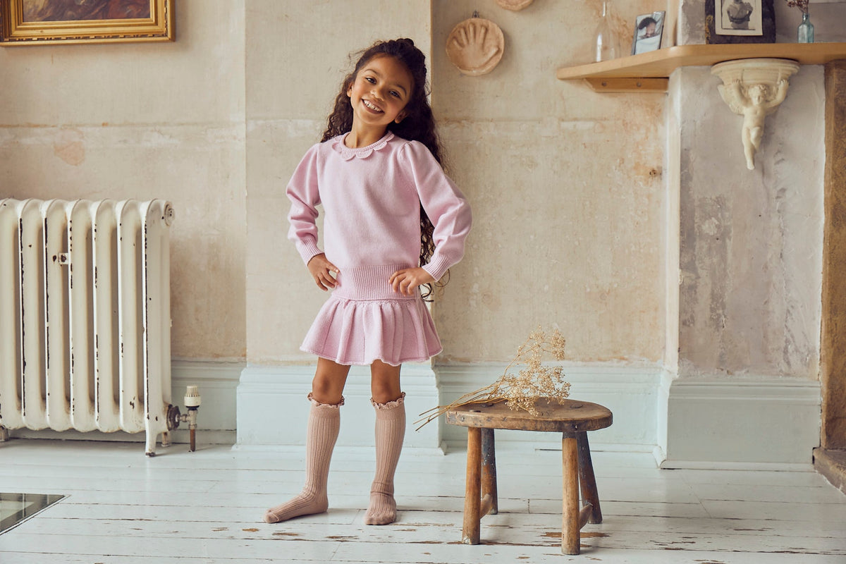 SAMPLE Petal Collar Jumper