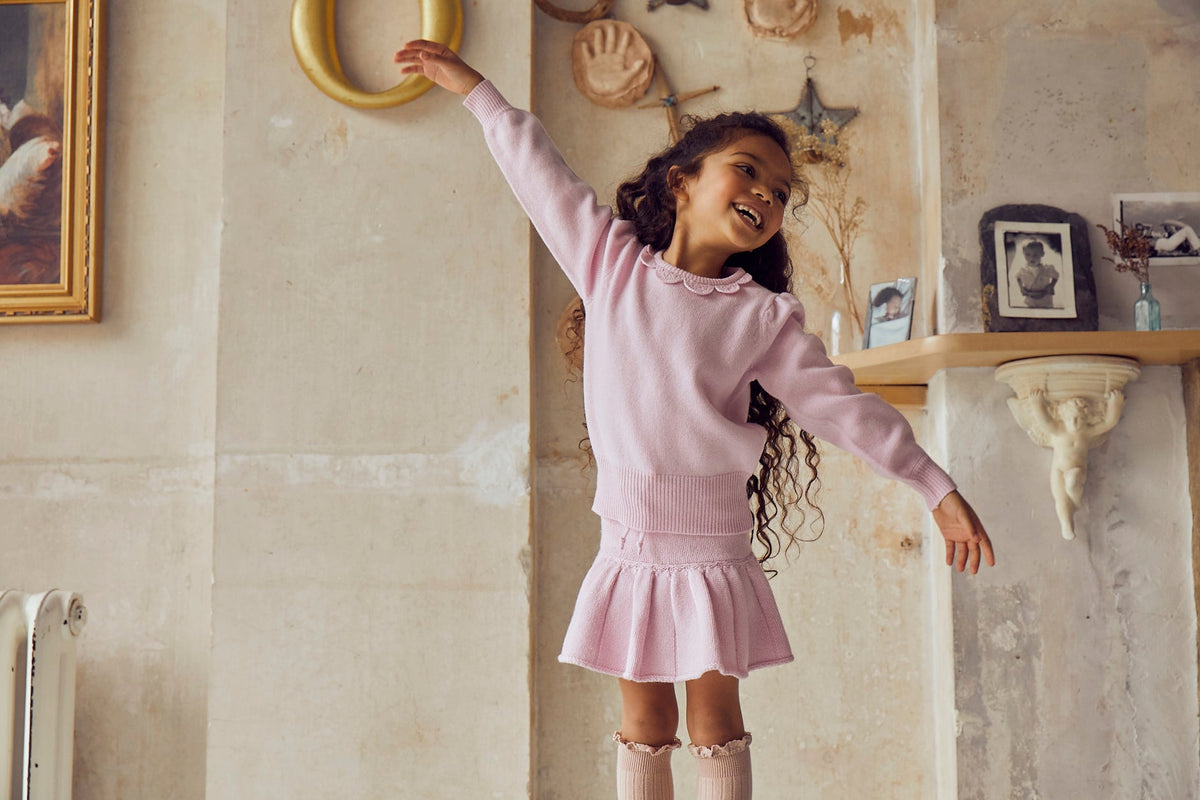 SAMPLE Petal Collar Jumper