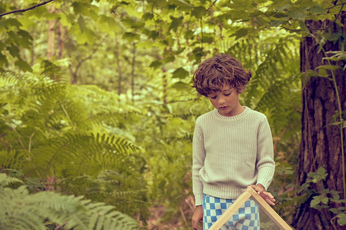 Fischerpullover | Kreide