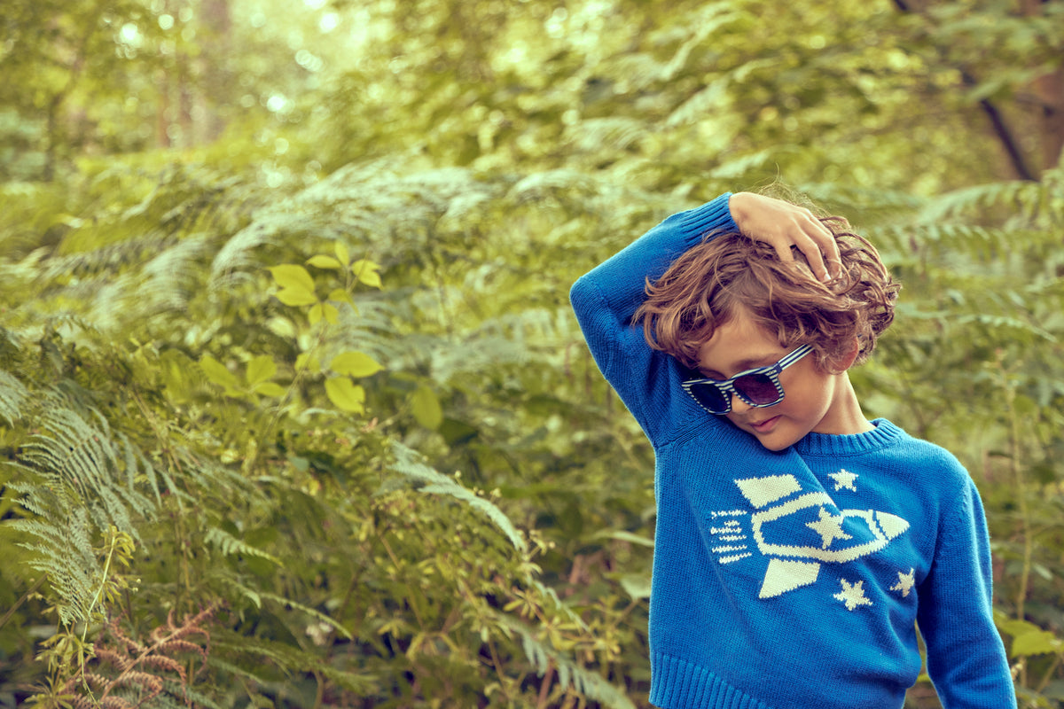 Rocket Jumper, organic cotton/ cashmere