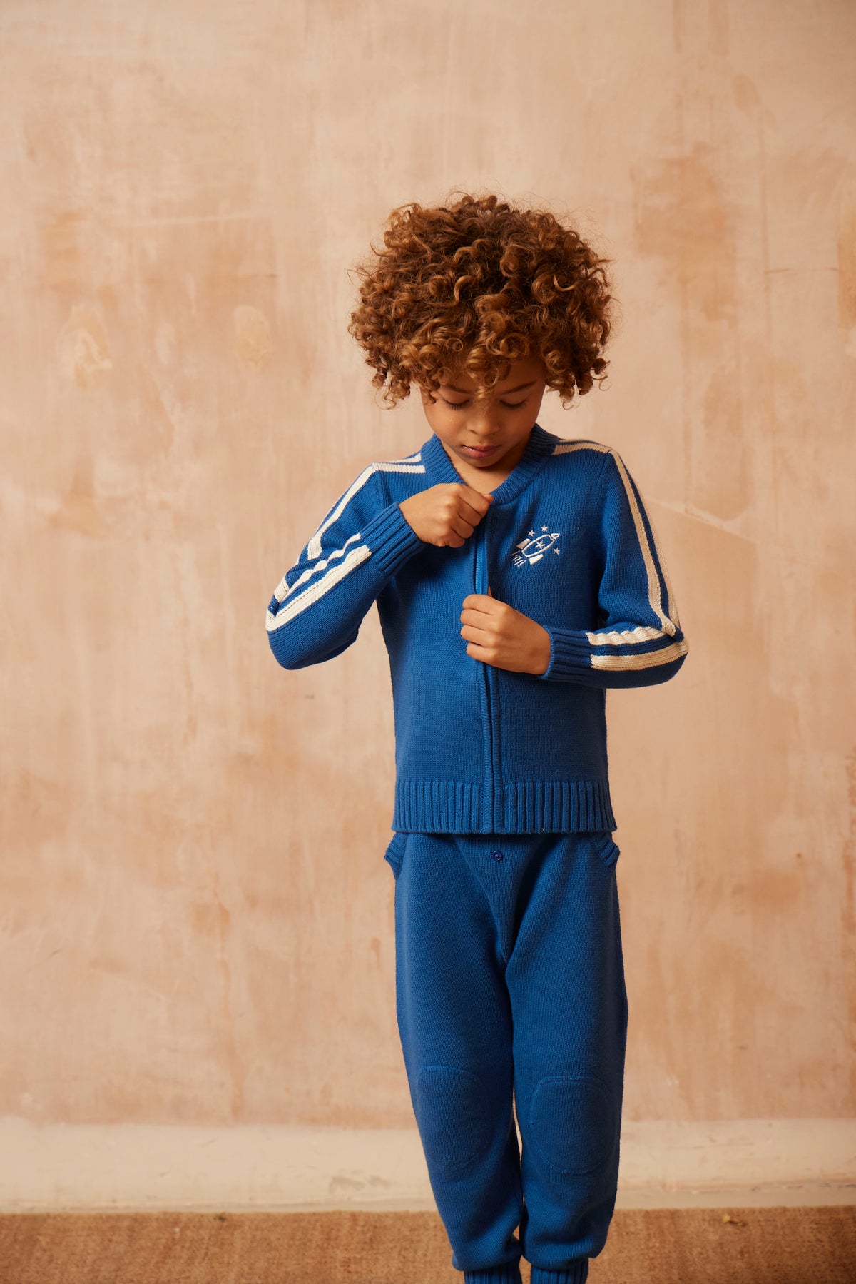 Gestreifte Raketenjacke