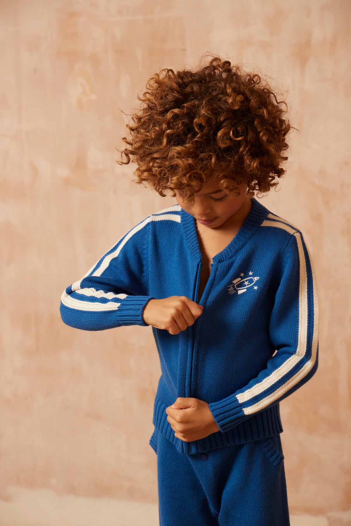 Gestreifte Raketenjacke