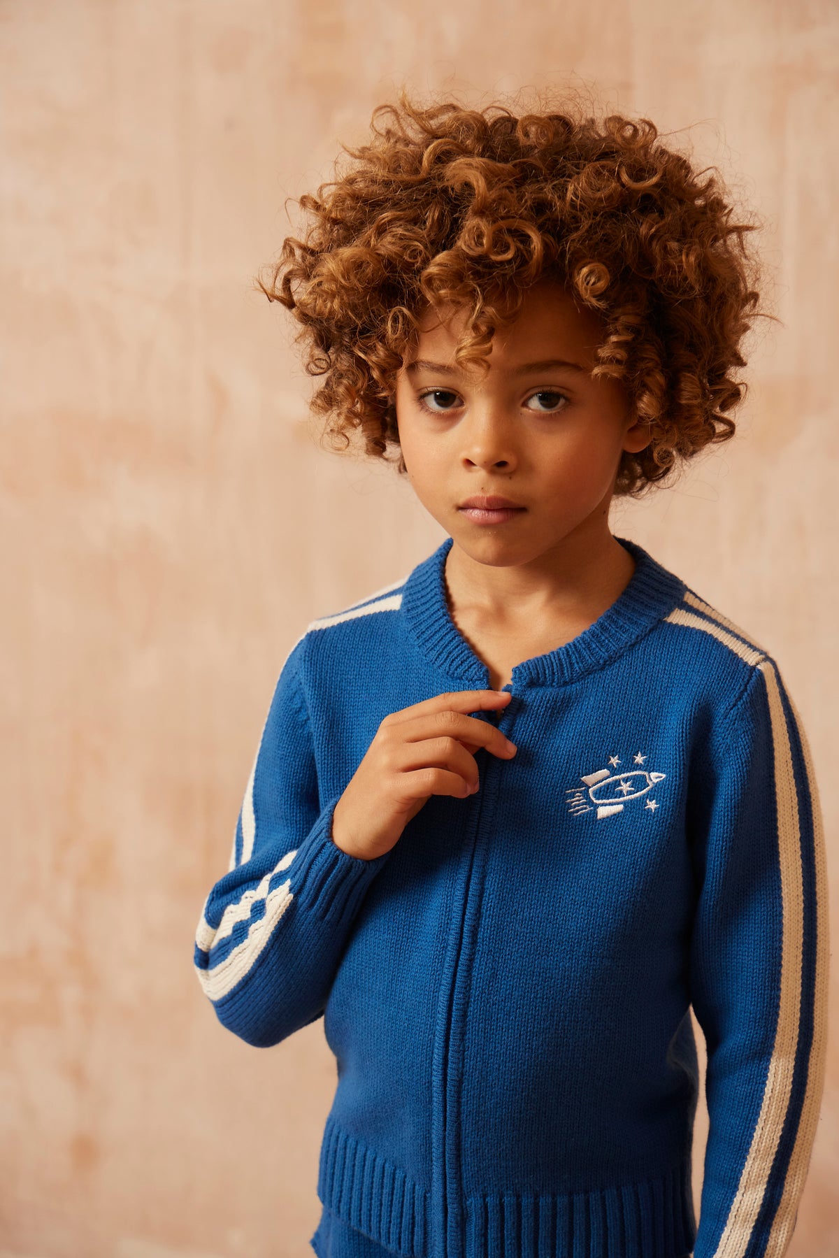 Gestreifte Raketenjacke