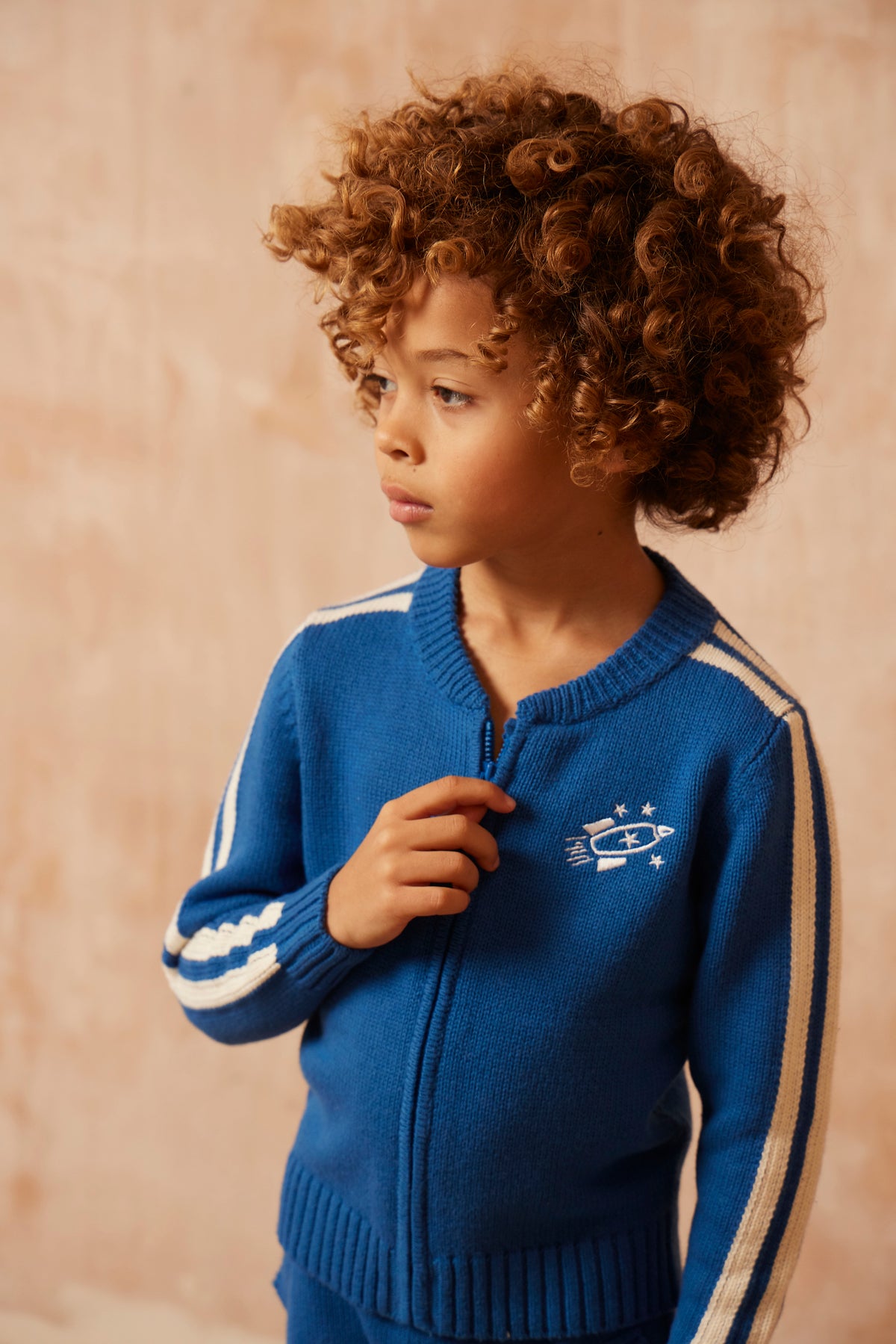 Gestreifte Raketenjacke