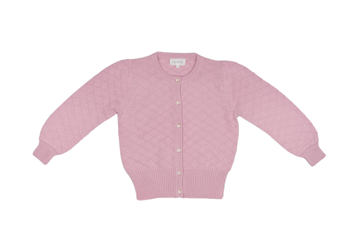 kids organic cotton cardigan