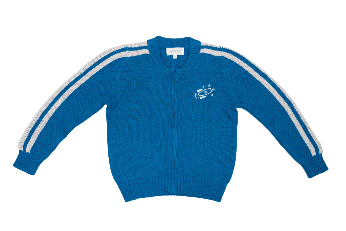 Gestreifte Raketenjacke