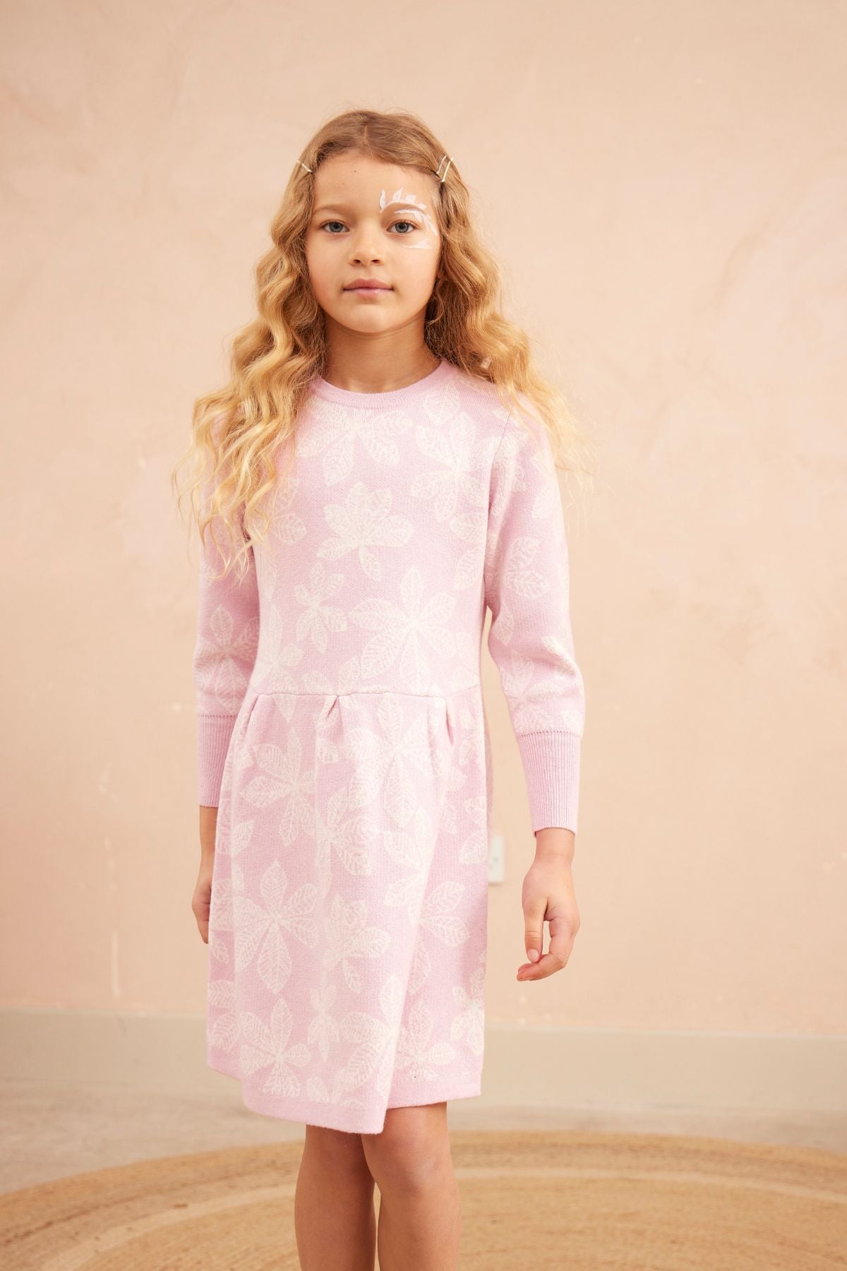 Chestnut Leaves Dress | Bubble Gum