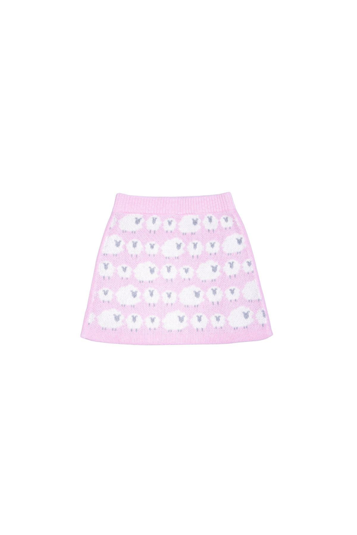 Little Bo Peep Pencil Skirt | Bubble Gum