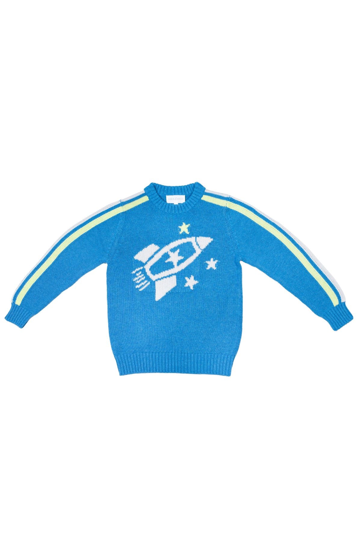 Rocket Ship Jumper | Hussar Blue