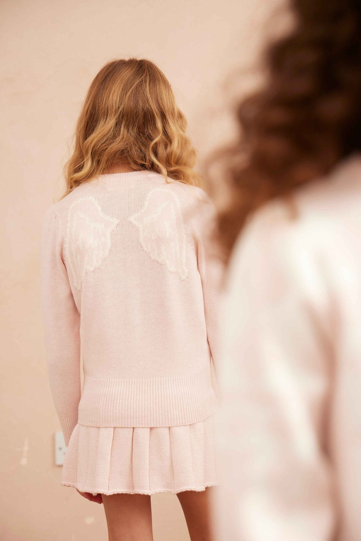Angel Wings Jumper | Blush