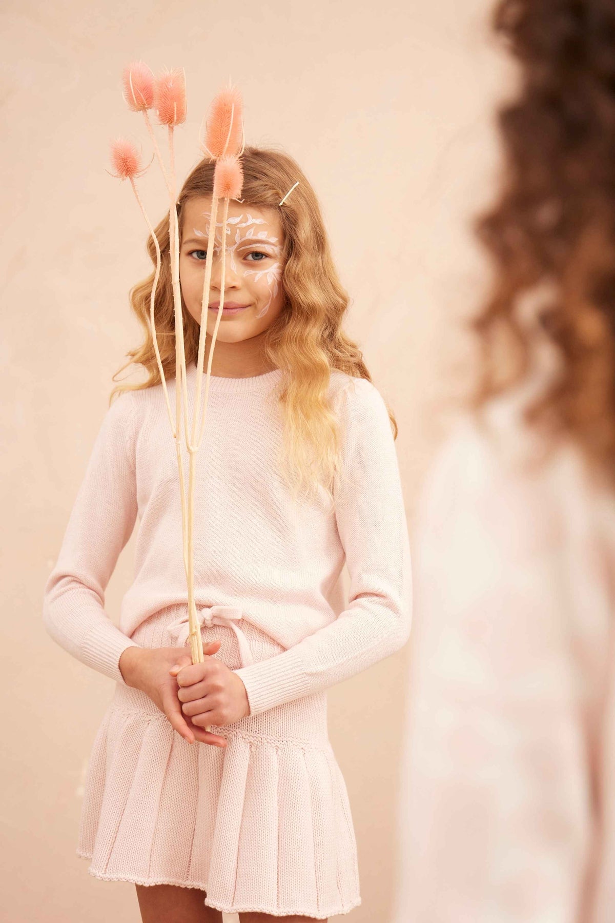 Angel Wings Jumper | Blush