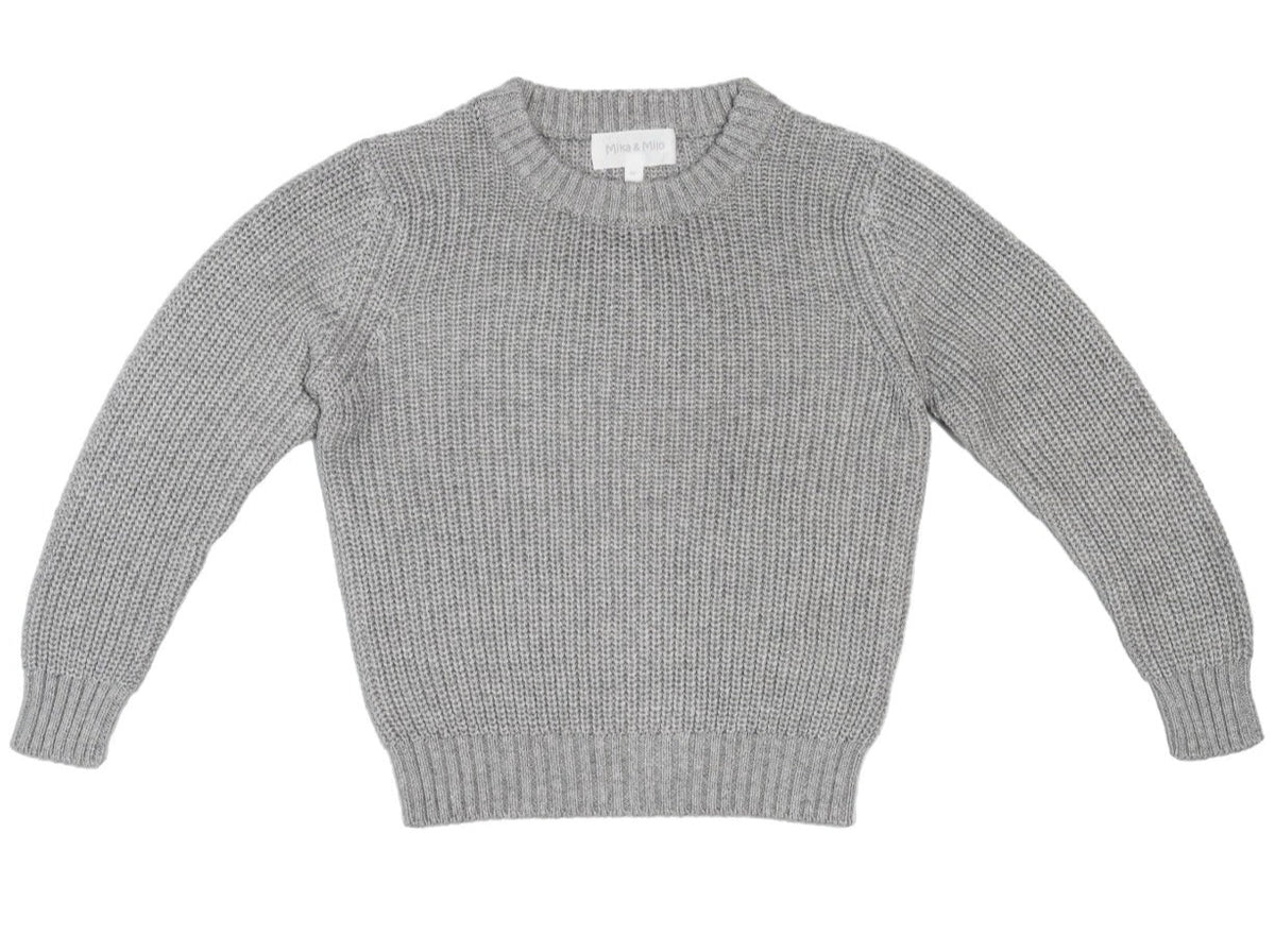 Fisherman Jumper. organic cotton and cashmere