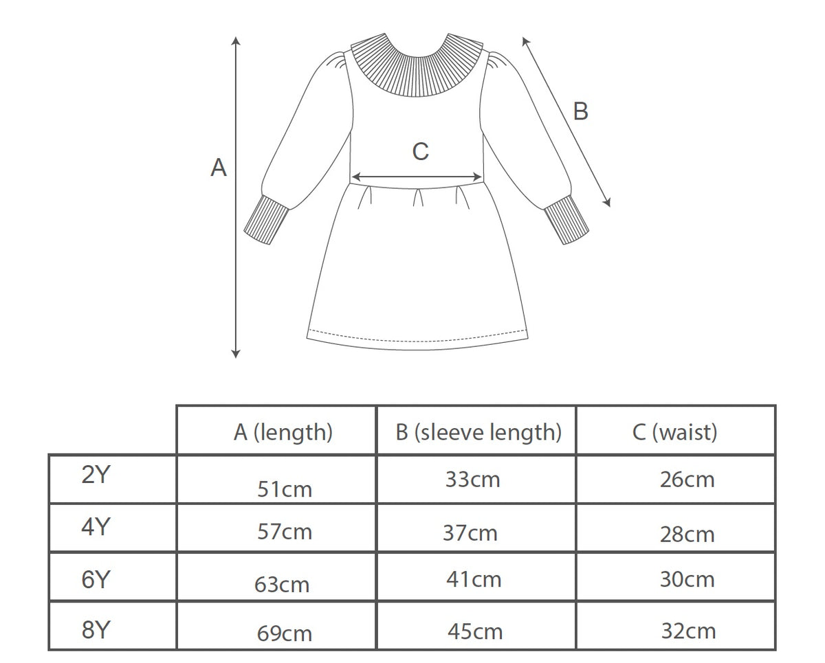 Ruffled V Dress | 100% cashmere