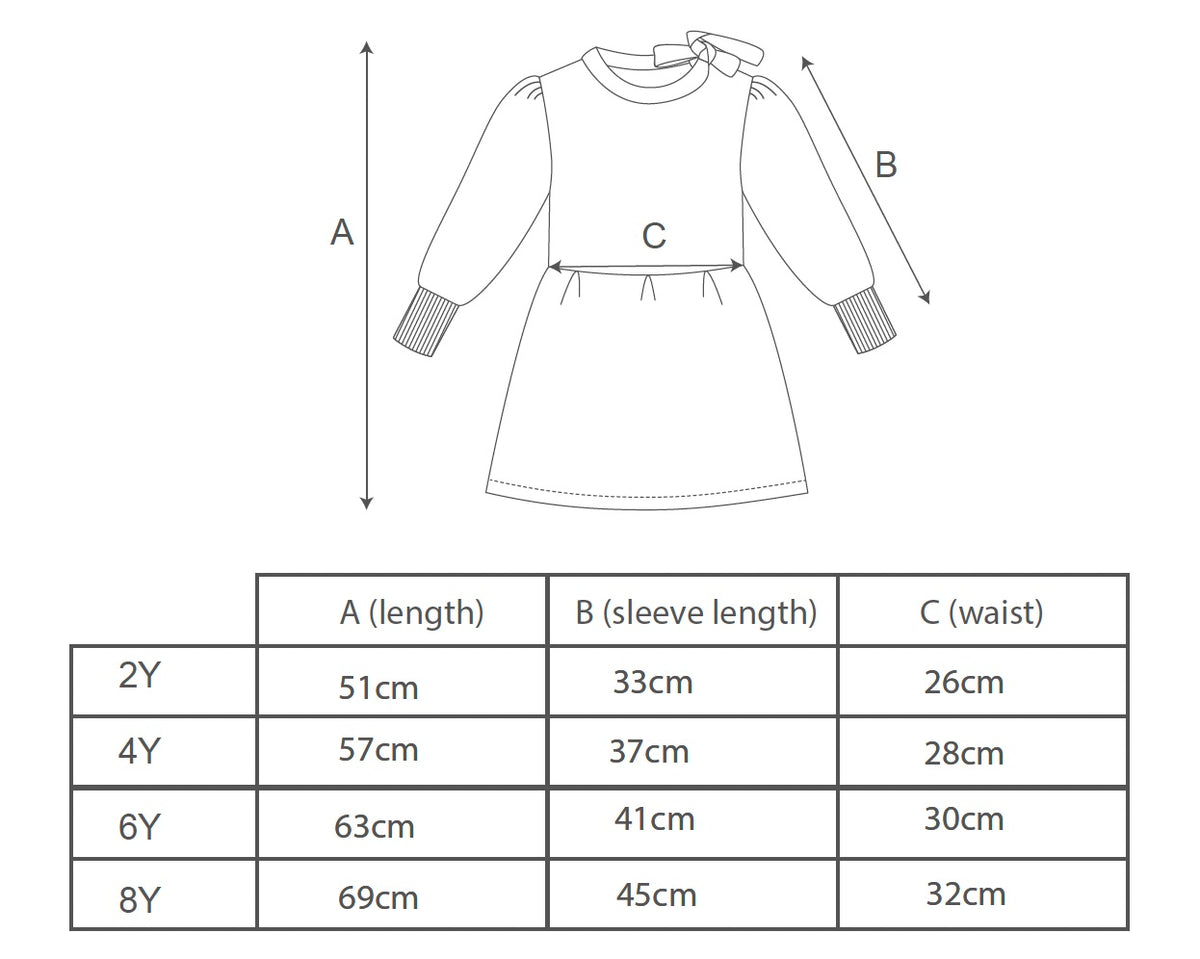 Bow Tie Dress | Raspberry