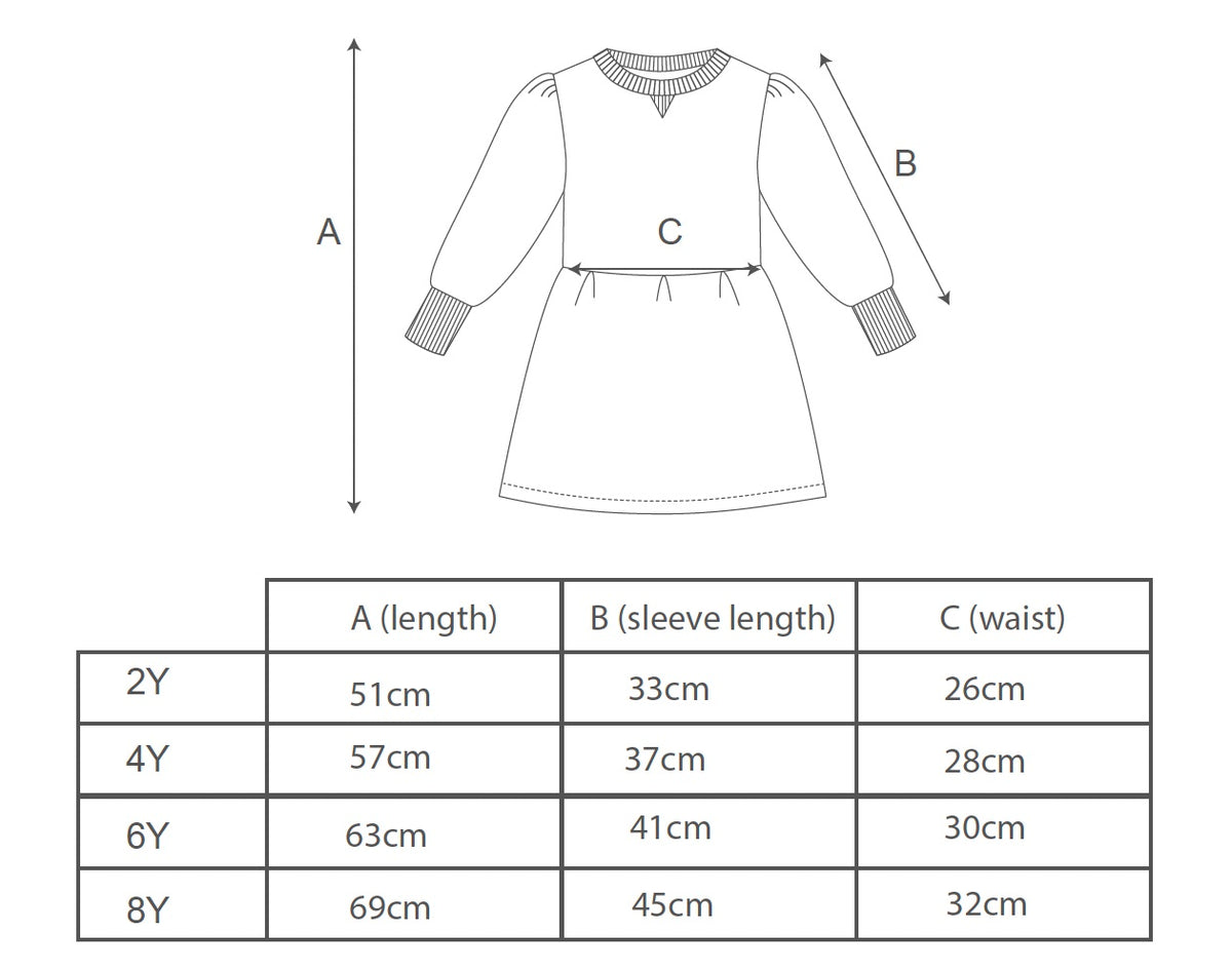 Ruffled Bib Dress| cashmere/ merino