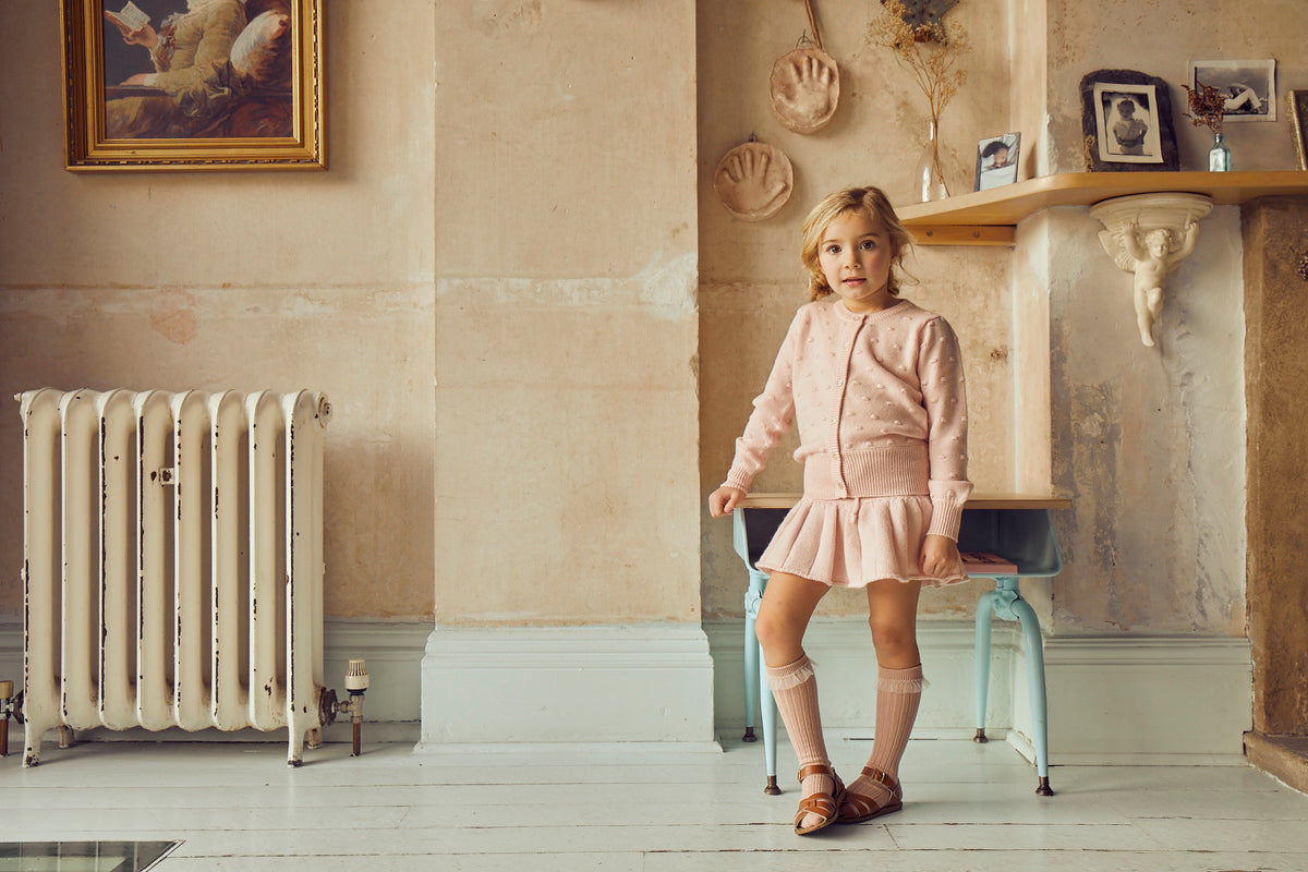 Popcorn Cardigan | cashmere/merino