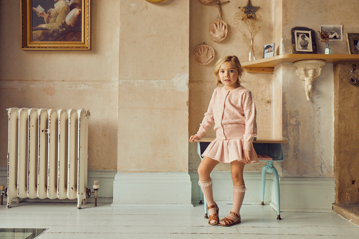 Popcorn Cardigan | cashmere/merino