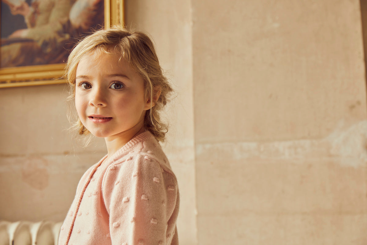 Popcorn Cardigan | cashmere/merino