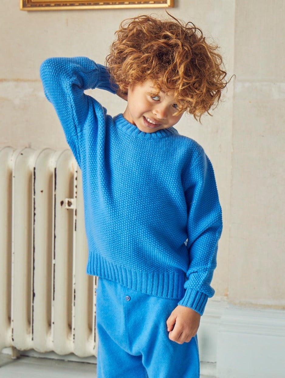 Pull point mousse | cachemire/mérinos