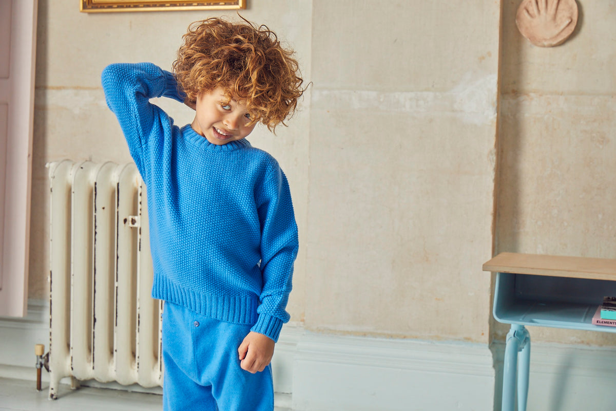 Pull point mousse | cachemire/mérinos