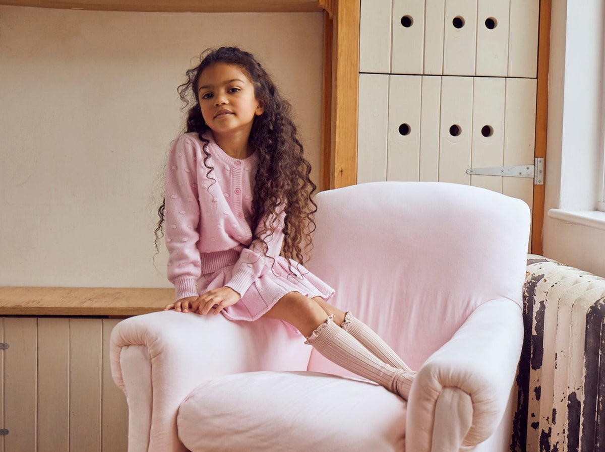 Pleated Tennis Skirt | cashmere/merino