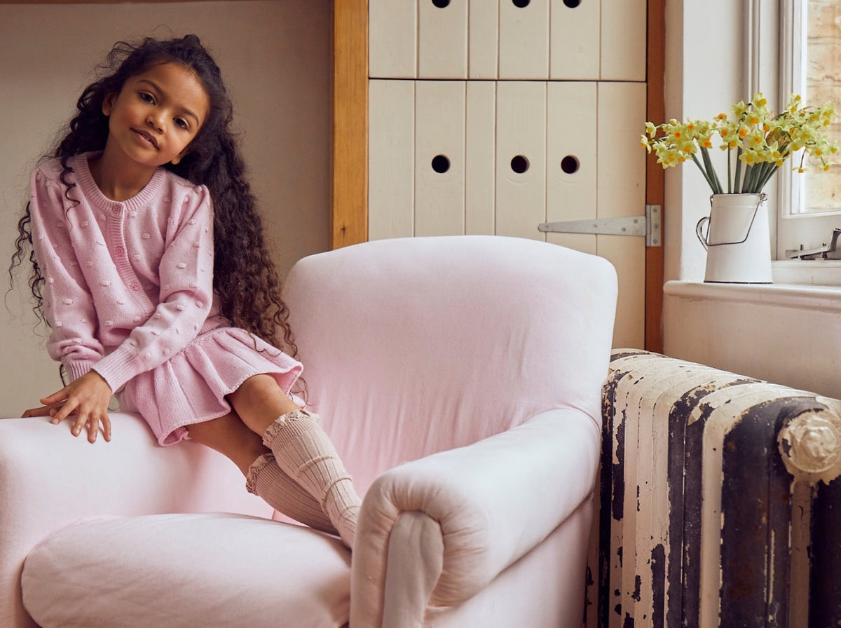 Popcorn Cardigan | cashmere/merino