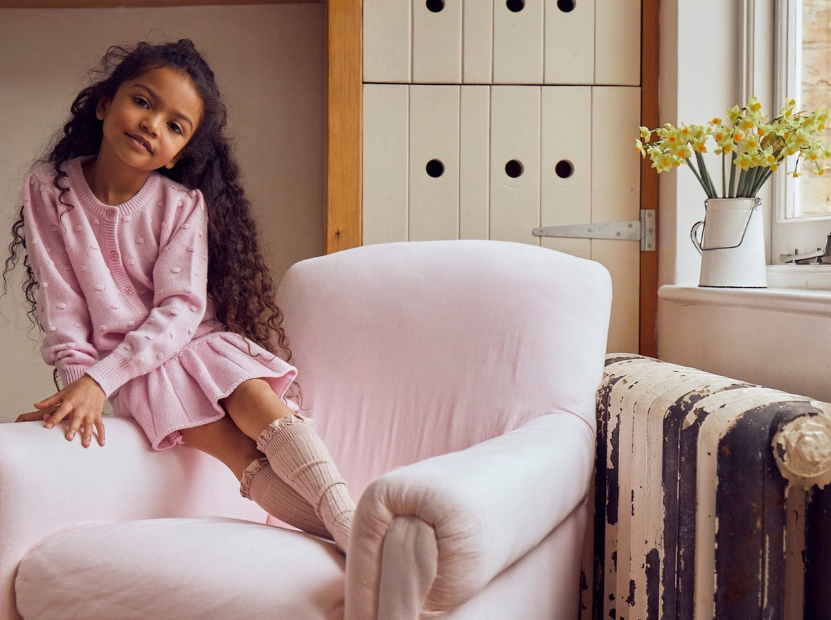 Pleated Tennis Skirt | cashmere/merino