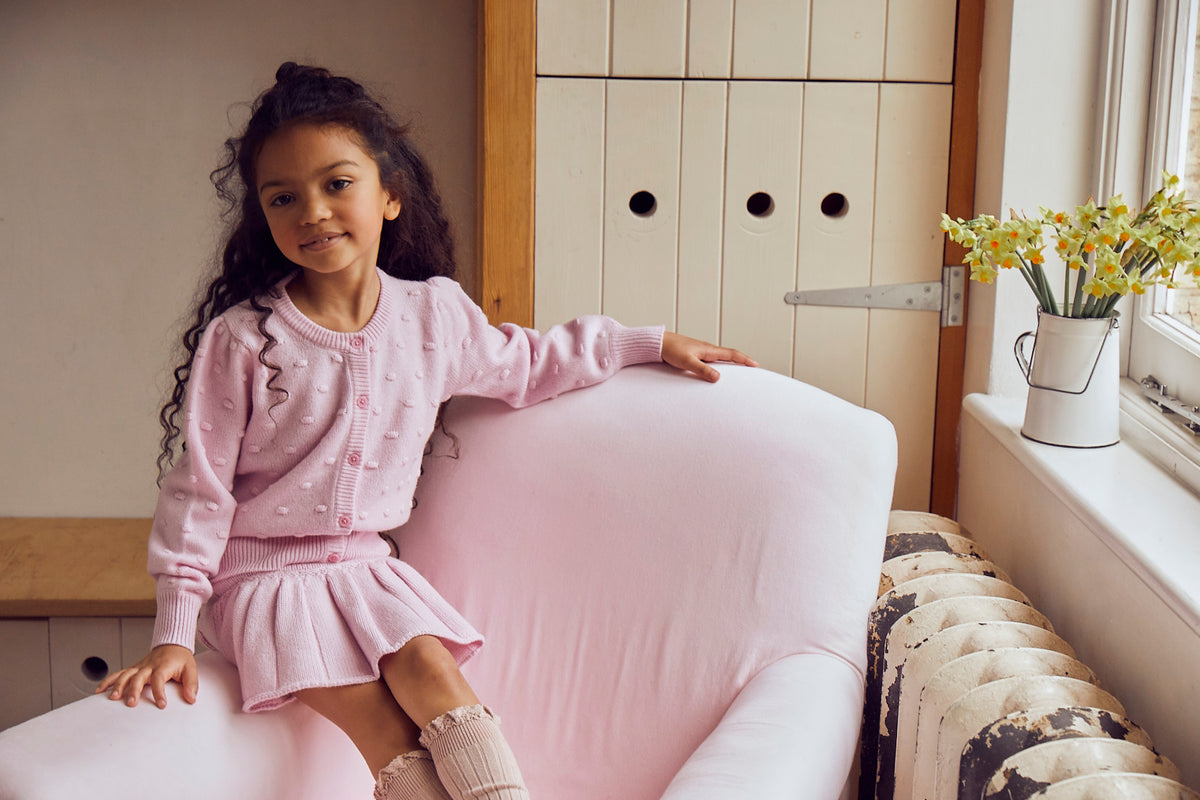 Popcorn Cardigan | cashmere/merino