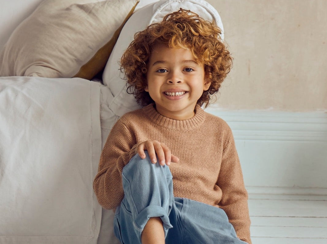 Pull point mousse | cachemire/mérinos