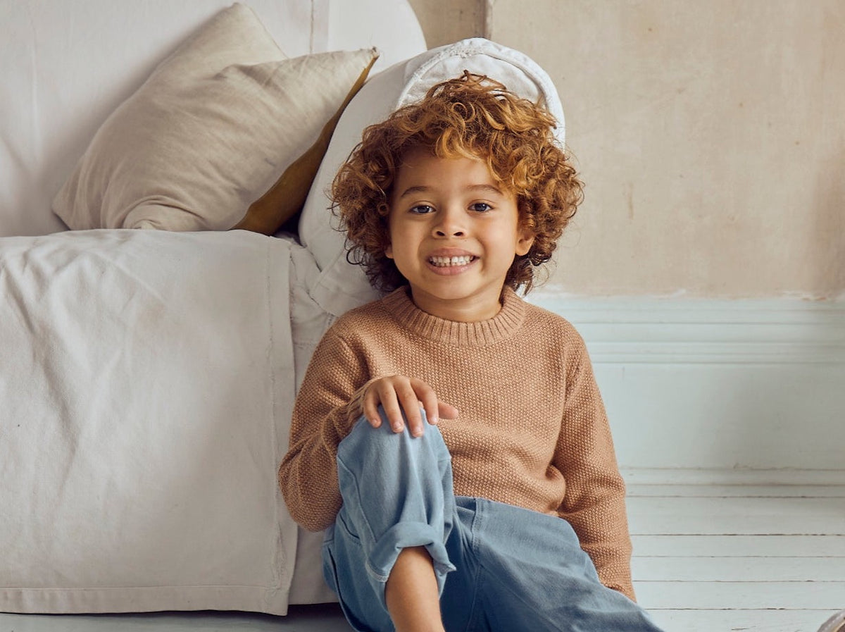 Pull point mousse | cachemire/mérinos