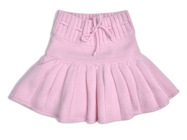 Girls Cute Pleated Tennis Skirt With Knitted Bloomers | MIKA & MILO