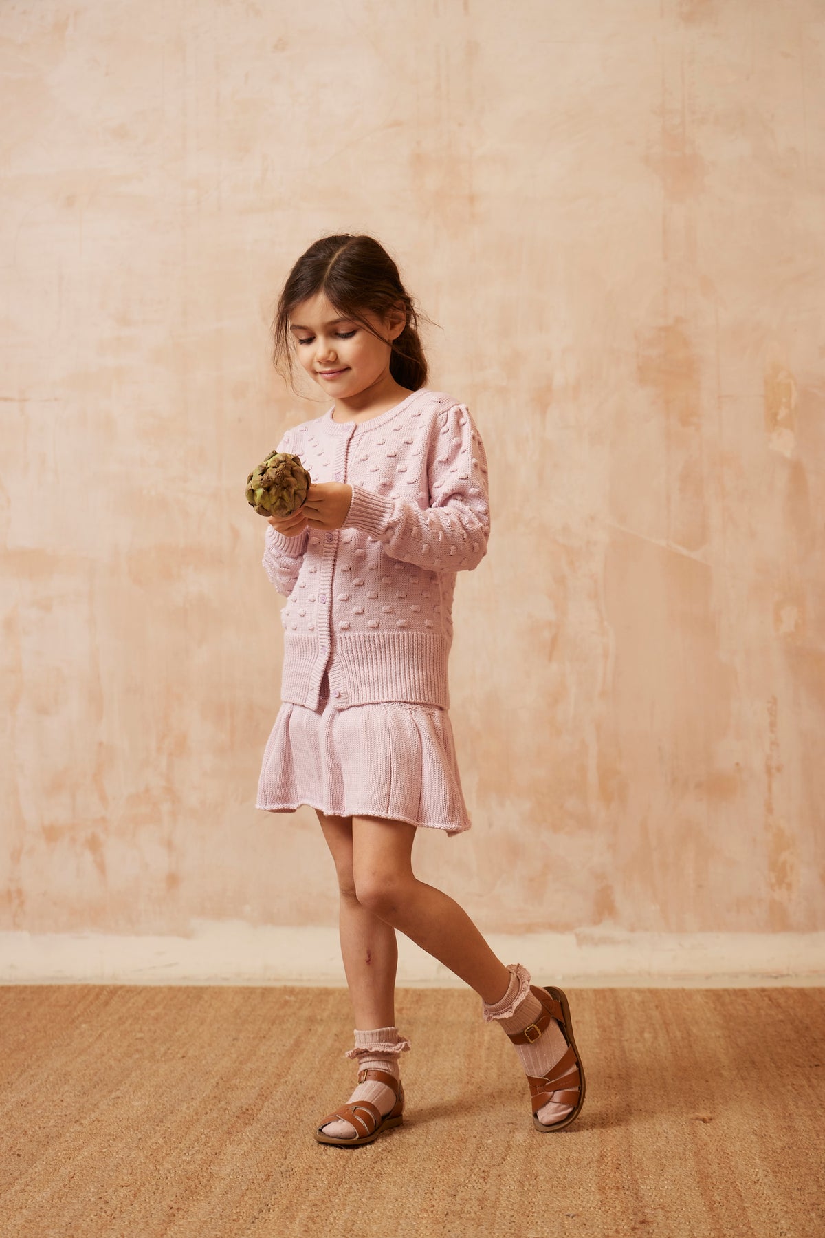 kids organic cotton cardigan