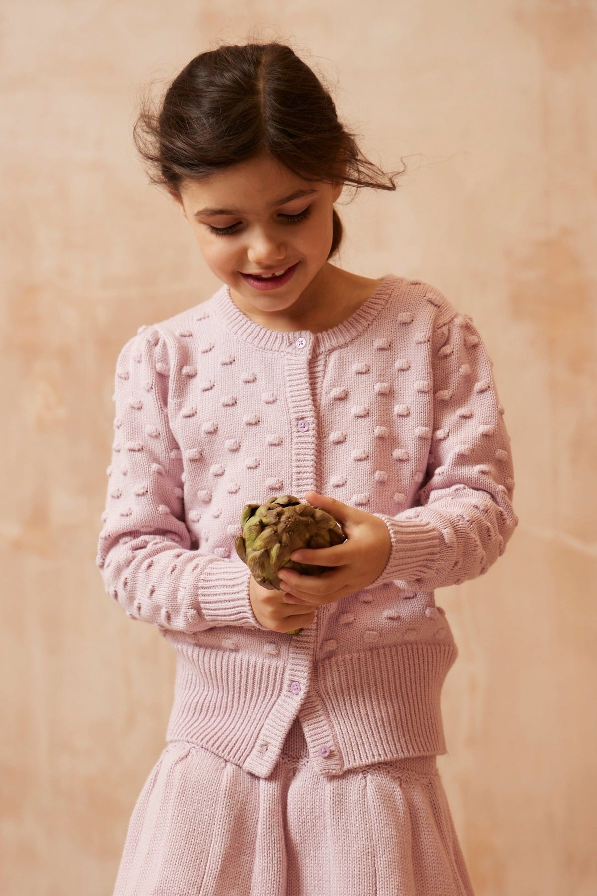 kids organic cotton cardigan