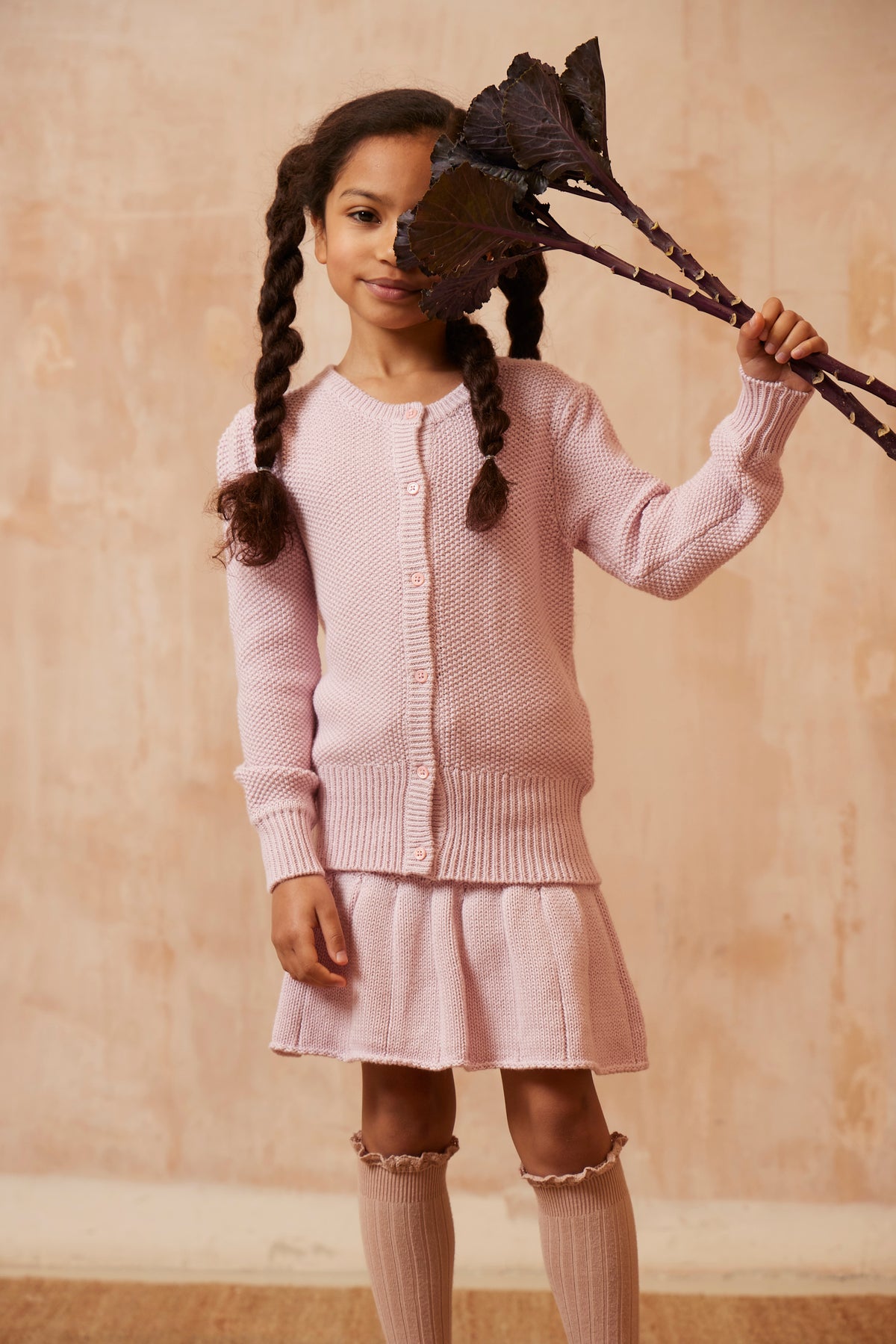 kids organic cotton cardigan