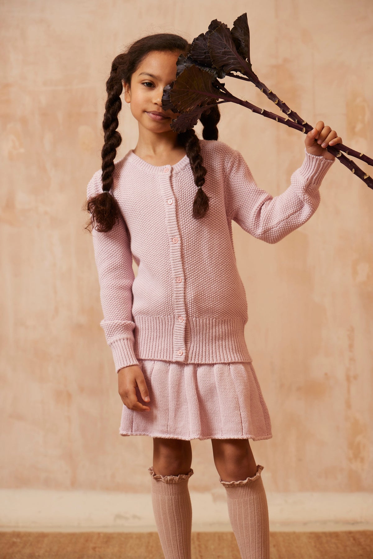 kids organic cotton cardigan