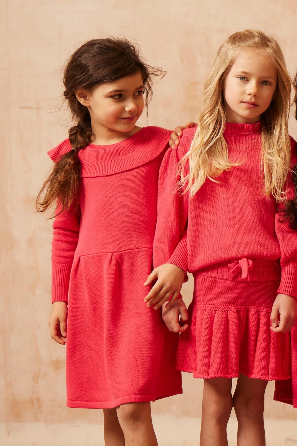 AW24 Ruffled Dress | Raspberry