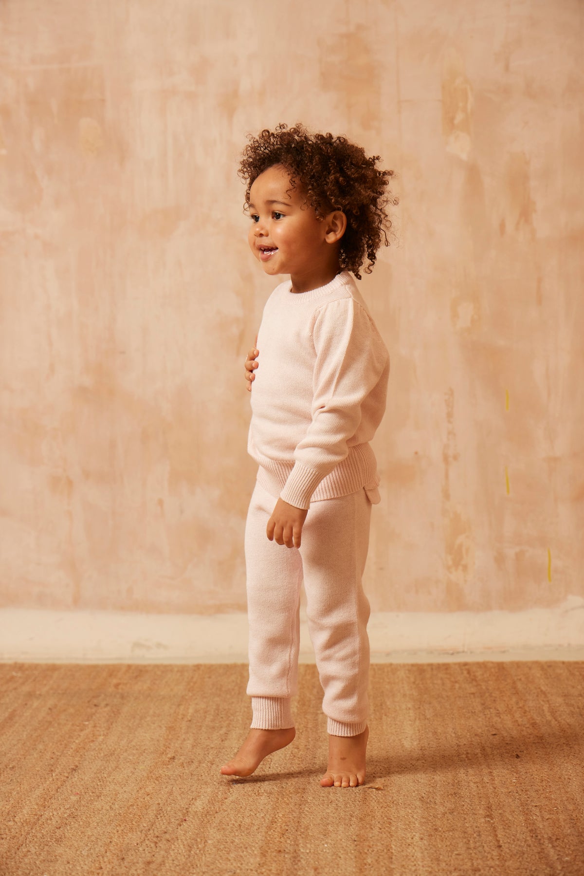 cute baby organic cotton ruffled baby pants