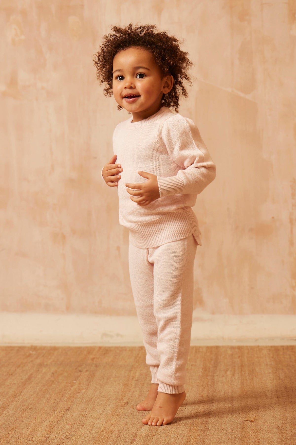 cute baby organic cotton ruffled baby pants