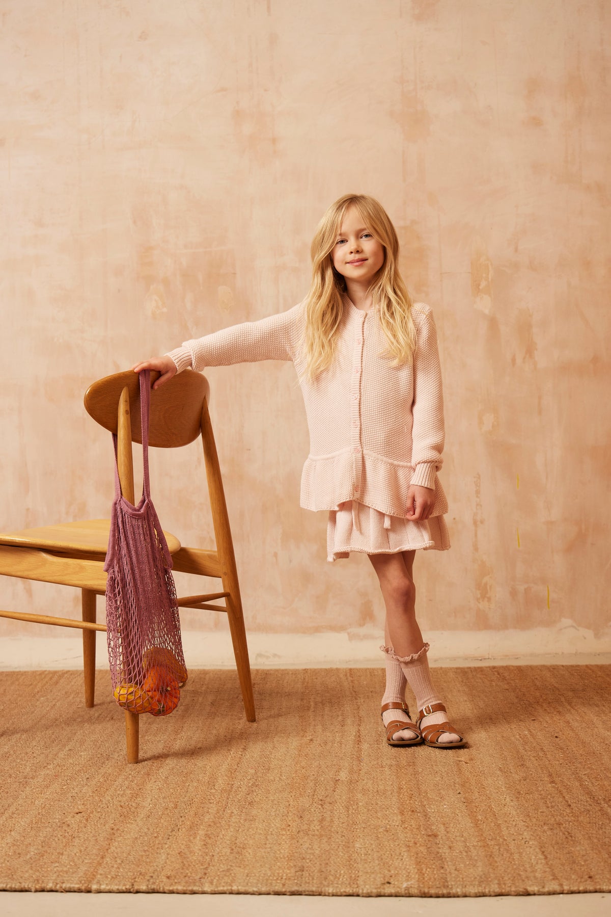 kids organic cotton cardigan