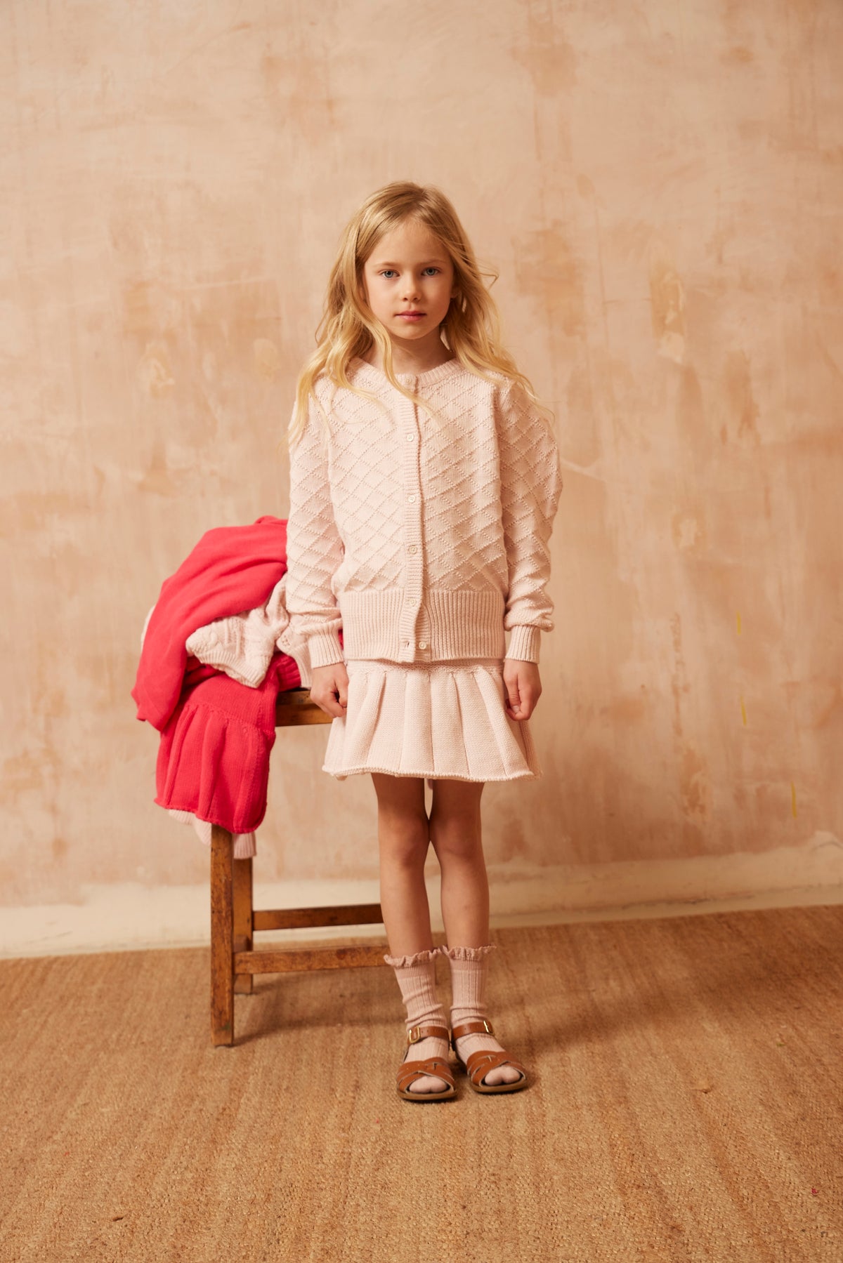 kids organic cotton cardigan