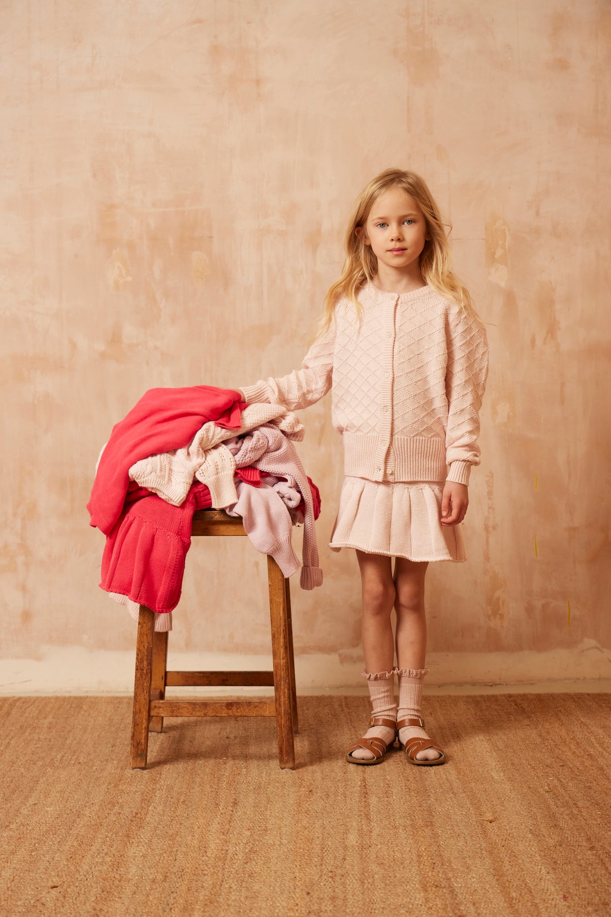 kids organic cotton cardigan