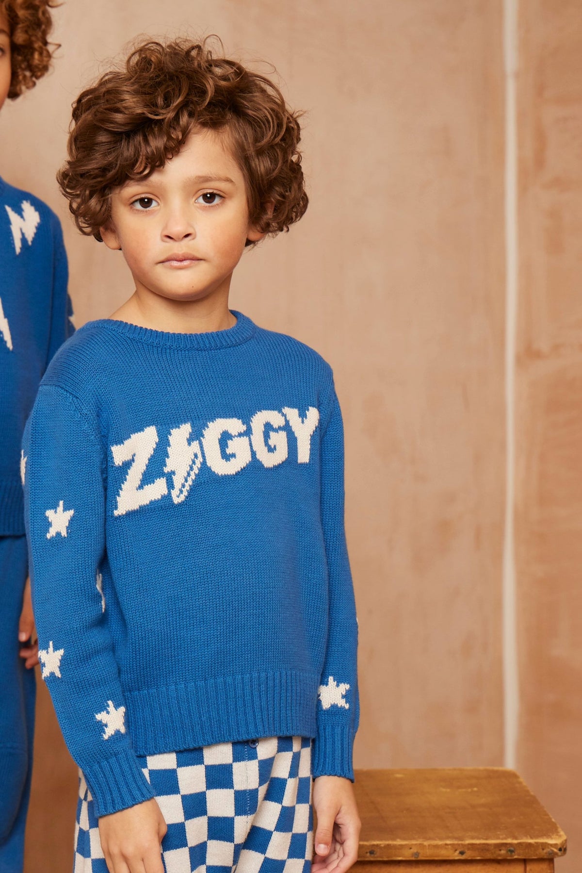 Cute boys organic cotton ZIGGY sweater