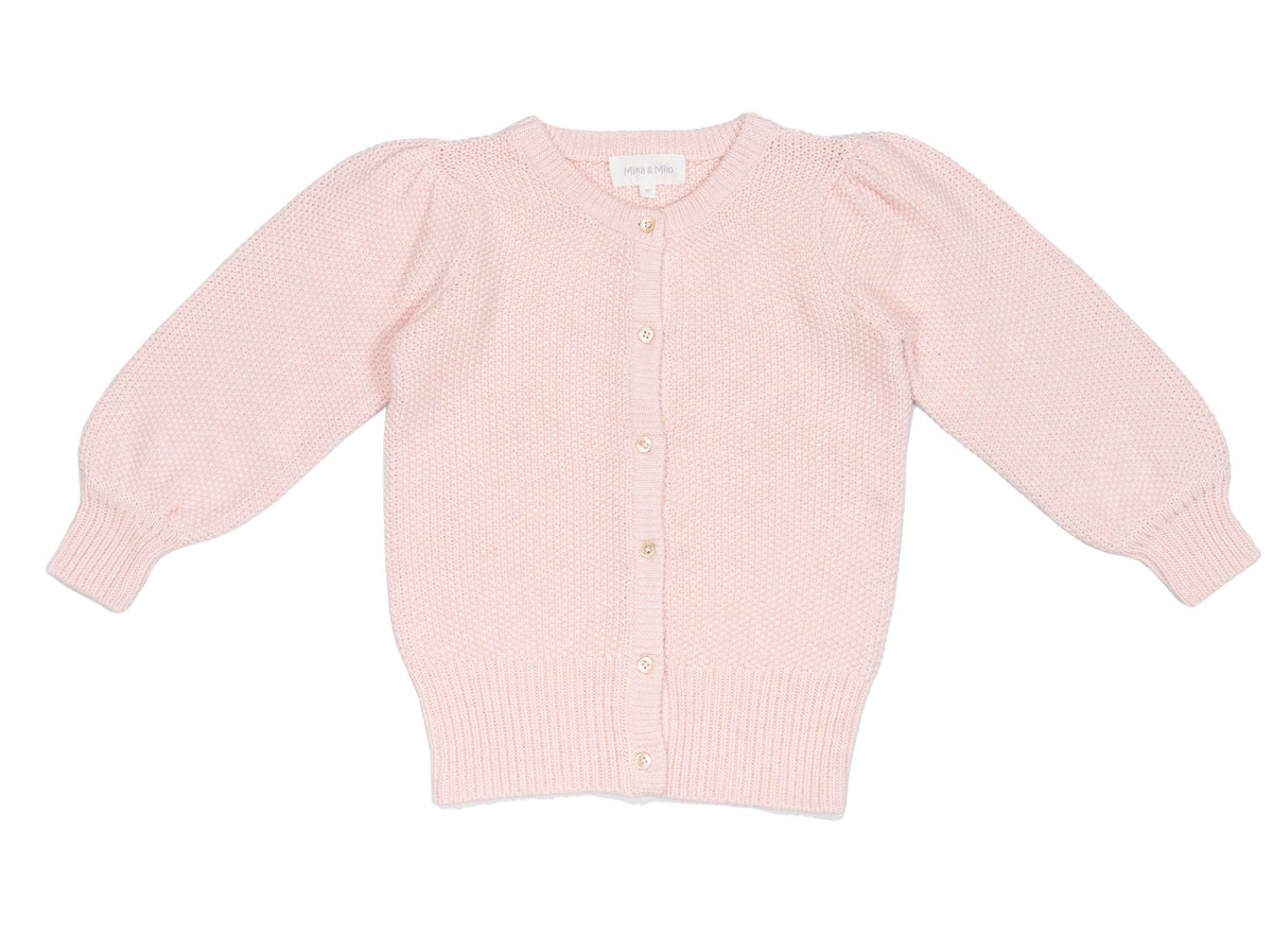 kids organic cotton cardigan