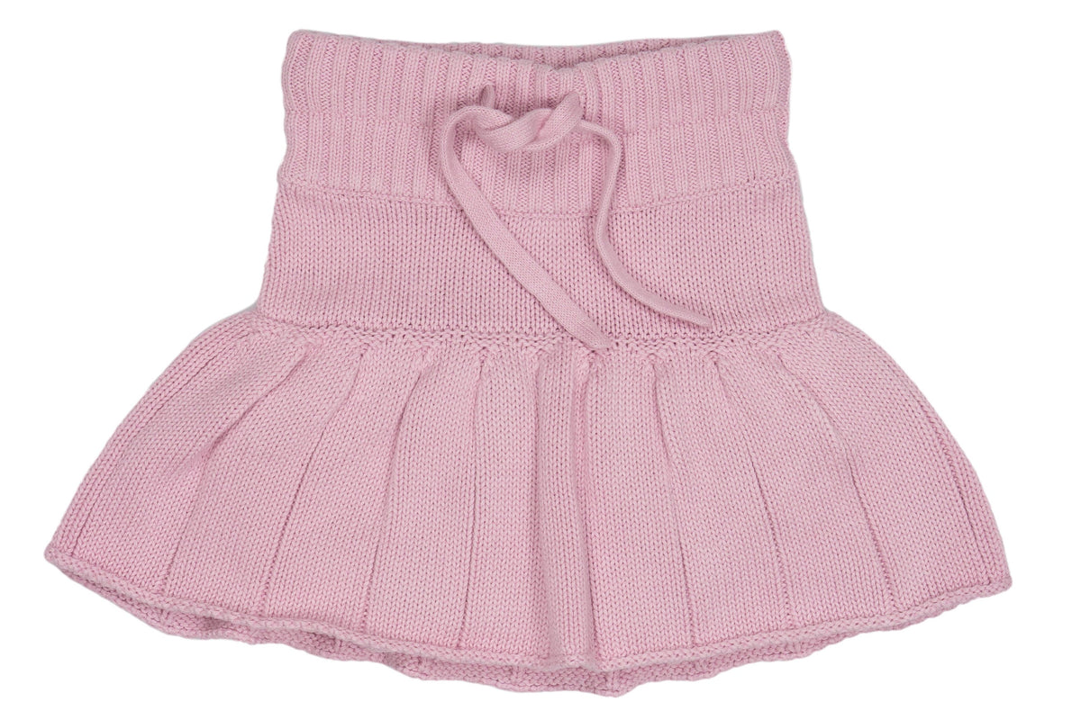 cute girls organic cotton knitted tennis skirt