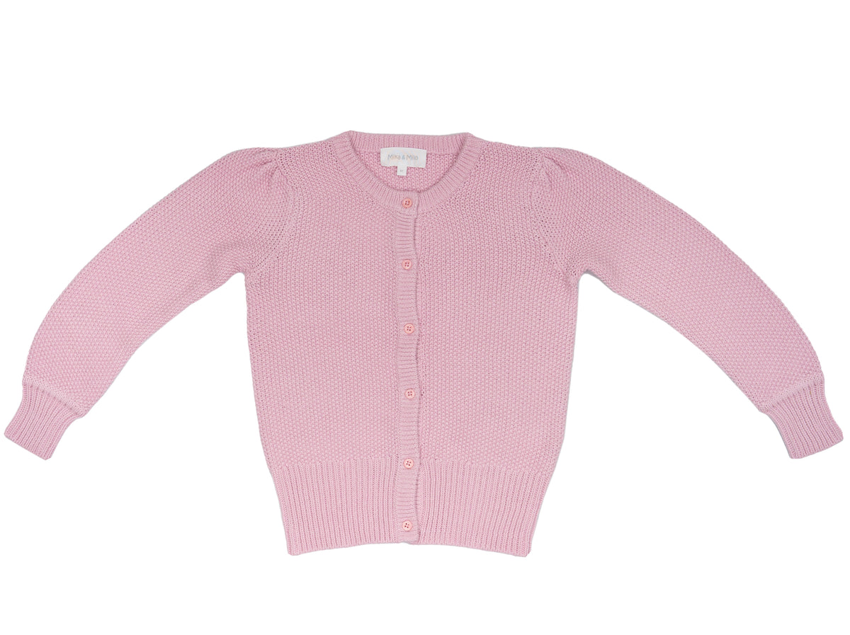 kids organic cotton cardigan