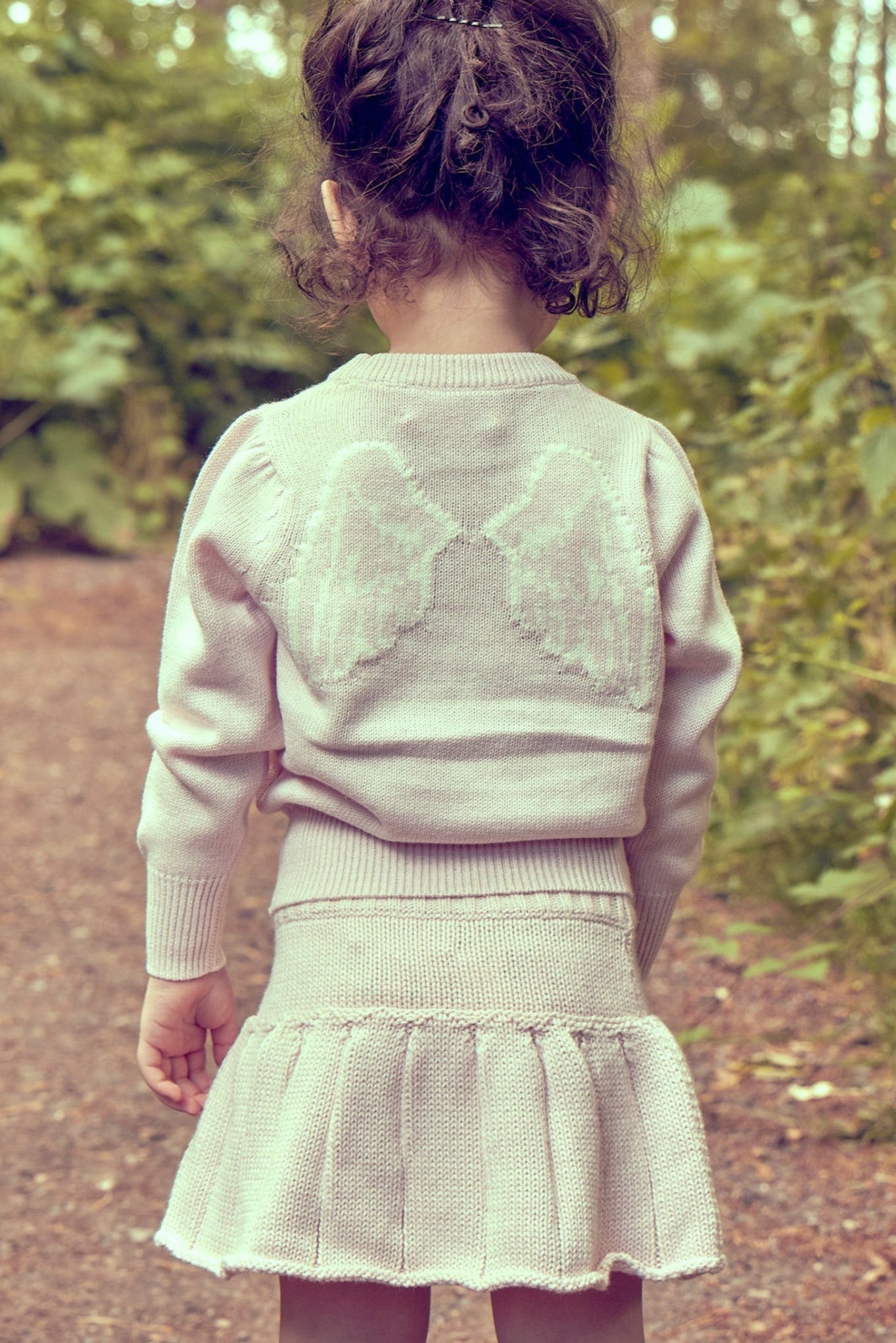 MIKA & MILO Baby Angel Jumper - - organic cotton cashmere