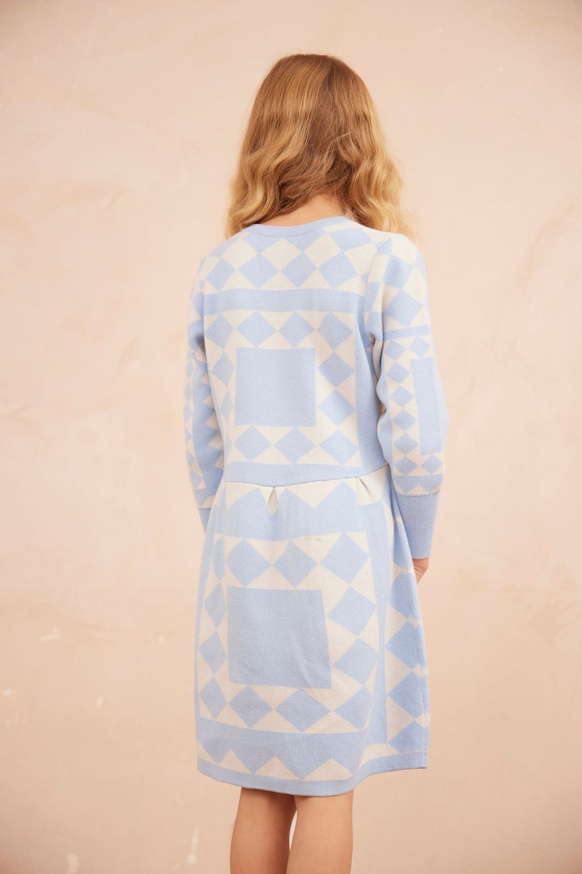 Aztec Dress | Sky