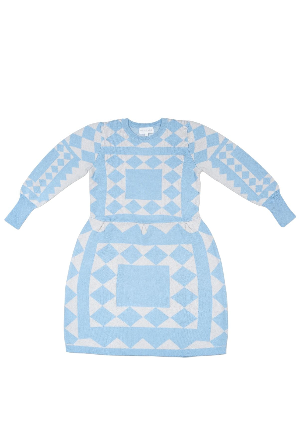 Aztec Dress | Sky