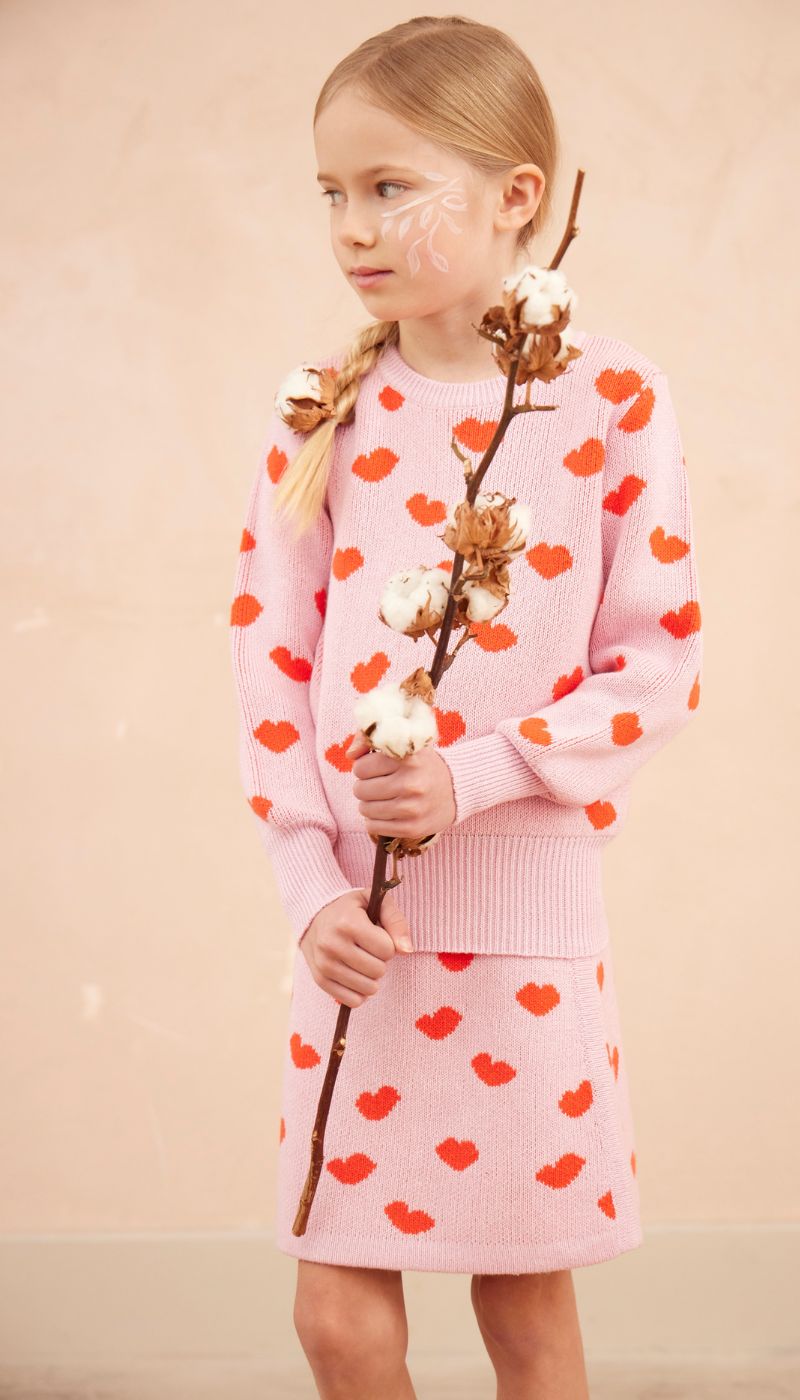 Kisses Jumper | Bubble Gum