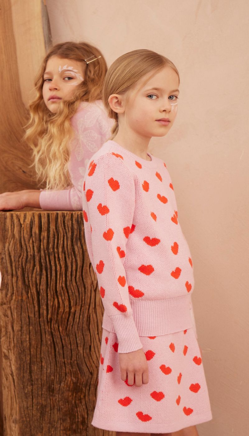 Kisses Jumper | Bubble Gum